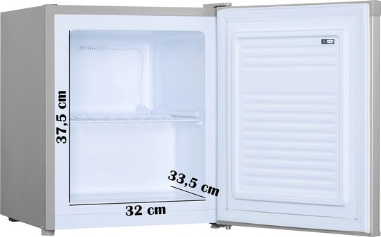 PRIMO PR105DV Mini Congélateur - 33L - F - Argent | bol