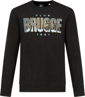 Pull noir Club Brugge 'STREETS' taille moyenne