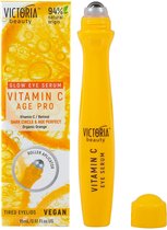Victoria Beauty - Roller sérum contour des yeux à la Vitamine C 15 ml