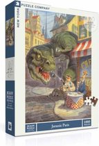 New York Puzzle Company - Peter de Sève Jurassic Paris - 1000 stukjes puzzel