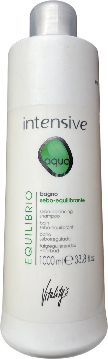 Vitality's Intensive Aqua Equilibrio Sebo Shampoo 1000 ml