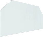 vidaXL-Glasplaat-openhaard-zeshoekig-120x60-cm