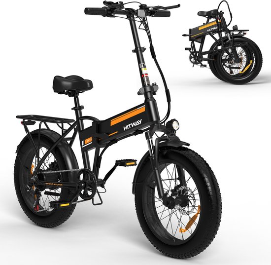 mini fat bike ouxi C80 elektrische fiets roze OUXI