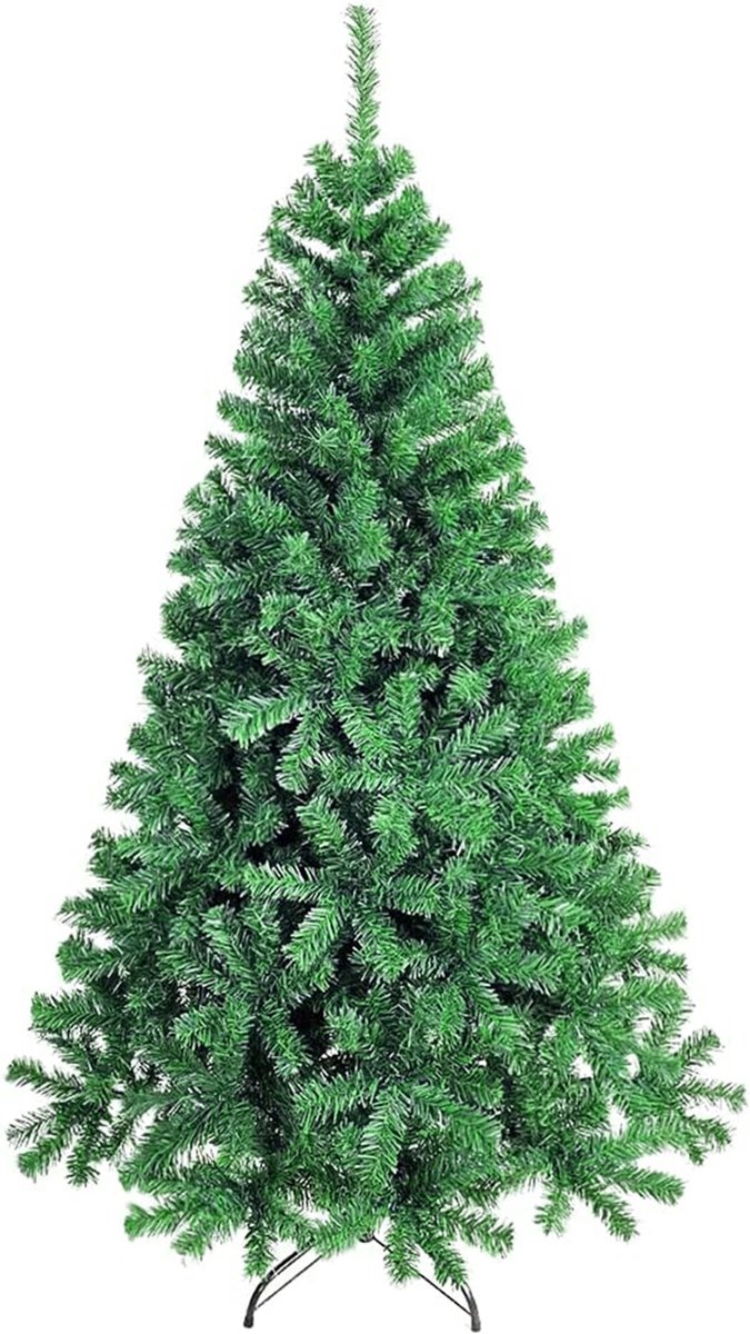 Uten Luxe uitvoering Kunstkerstboom - 180cm hoog - Zonder verlichting - 600Takken - Groen