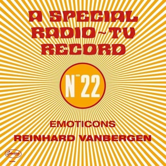 Reinhard Vanbergen - Emoticons (A Special Radio-TV Record No. 22) (CD) (Special Edition)