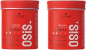 Schwarzkopf Osis Thrill Fibre Gum 2x 100ml - Duopack VOORDEEL PAKKET!