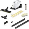 Nettoyeur vapeur Kärcher SC 3 EasyFix - Avec kit de nettoyage des sols EasyFix - Temps de préchauffage : 30 sec. - Cartouche détartrante - 1 900 W - Surface utile : 75 m² - Réservoir 1 l - Chiffons en microfibre