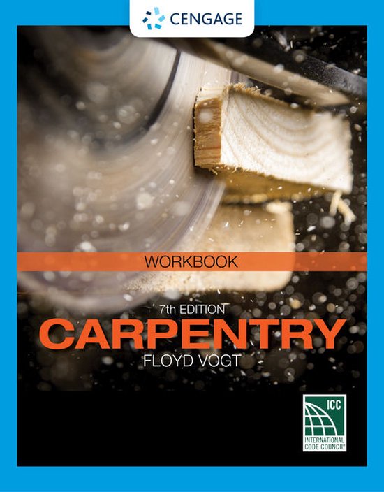 Student Workbook for Vogt's Carpentry, 7th - cover
