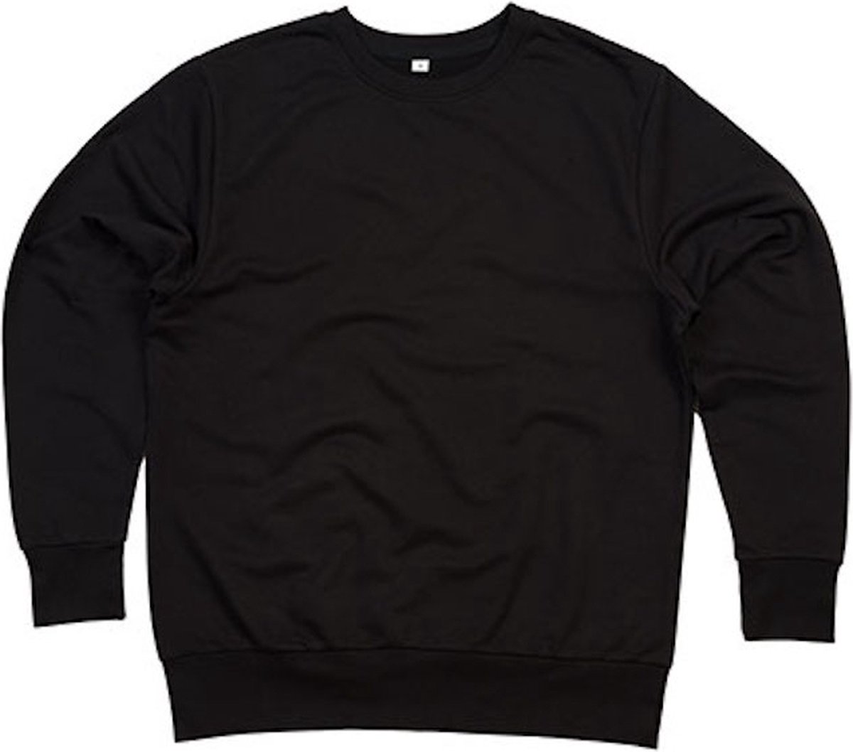 Unisex sweatshirt met lange mouwen Black - S