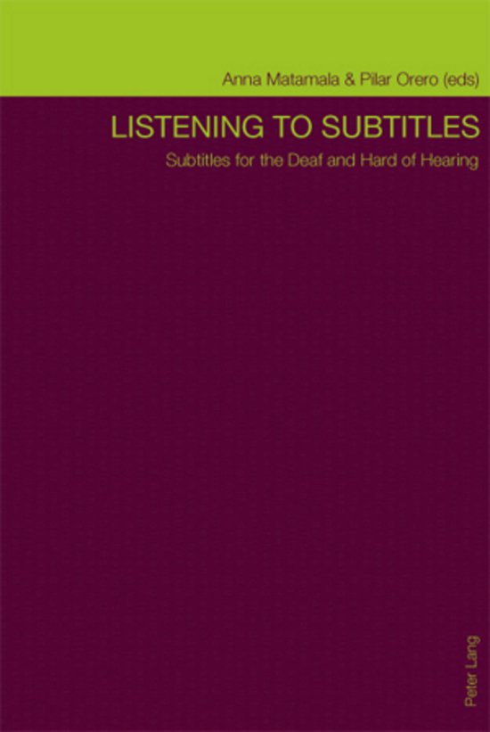Listening To Subtitles - cover