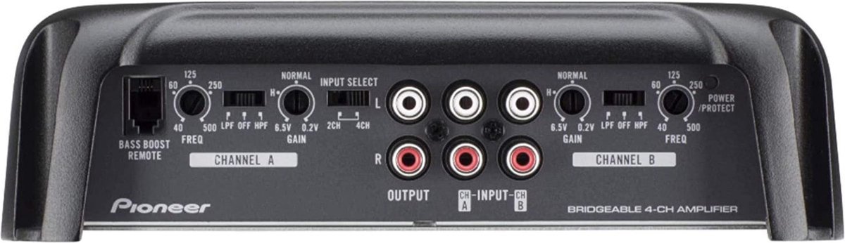 Pioneer GM-D9704 - Autoversterker - 4 kanaals - 1600 Watt – foto 4