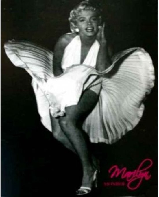Fleecedeken Plaid Marilyn Monroe Cadeau, 125 x 150 cm