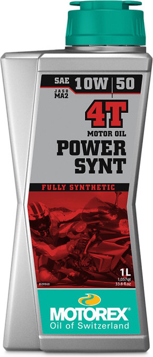 Motorex Power Synt 4T 10W/50-1 Liter van Merkloos	 — afbeelding 2