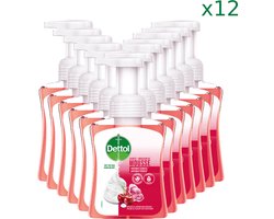 Dettol Handzeep Zachte Mousse - Roos & Kersenbloesem - 250ml x12