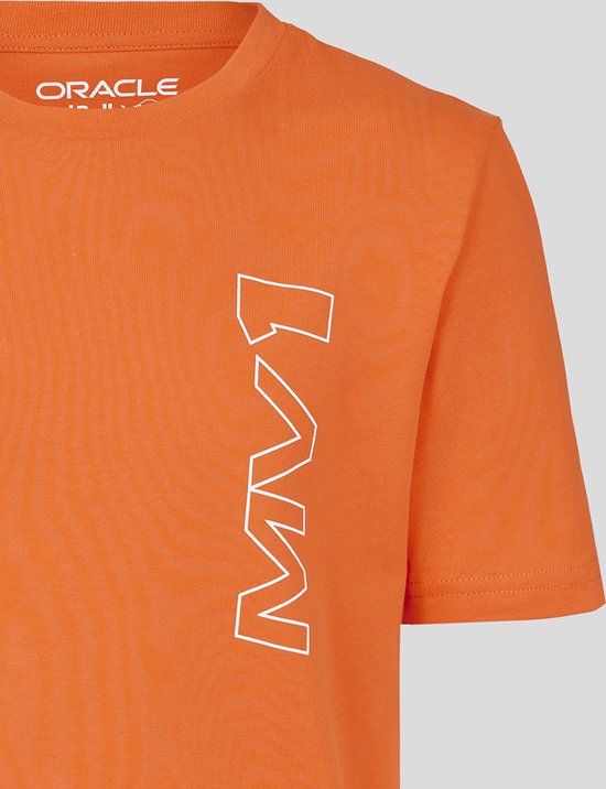 Max Verstappen Oranje Kids T-Shirt S (128-134) - Oracle Red Bull Racing — afbeelding 5