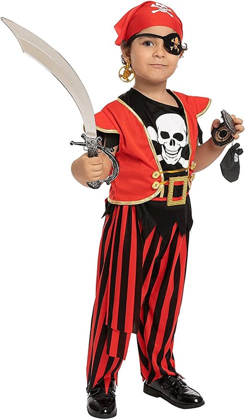 Halloween - Piraat - inclusief accessoires