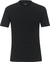 CASA MODA comfort fit heren T-shirt - zwart - Maat: 4XL