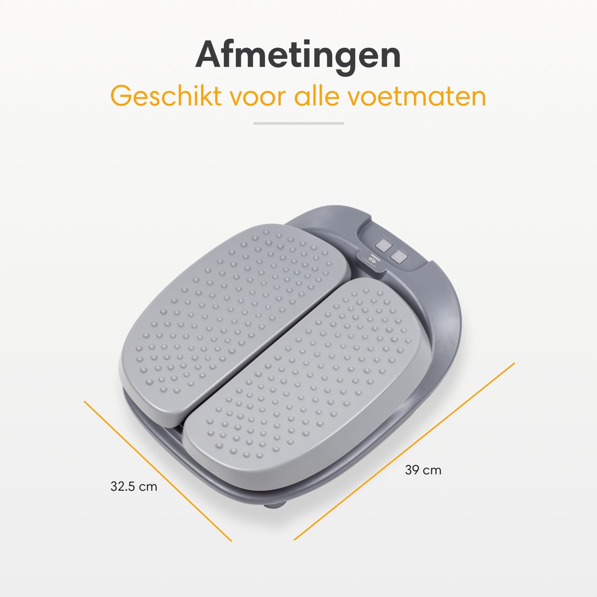 Lifeproducts Voetmassage Apparaat - Massage Apparaat met Trilfunctie - Trilplaat - Bloedcirculatie Massageapparaat - Voetmassageapparaat - Massageapparaten met Verwarming thumbnail 8
