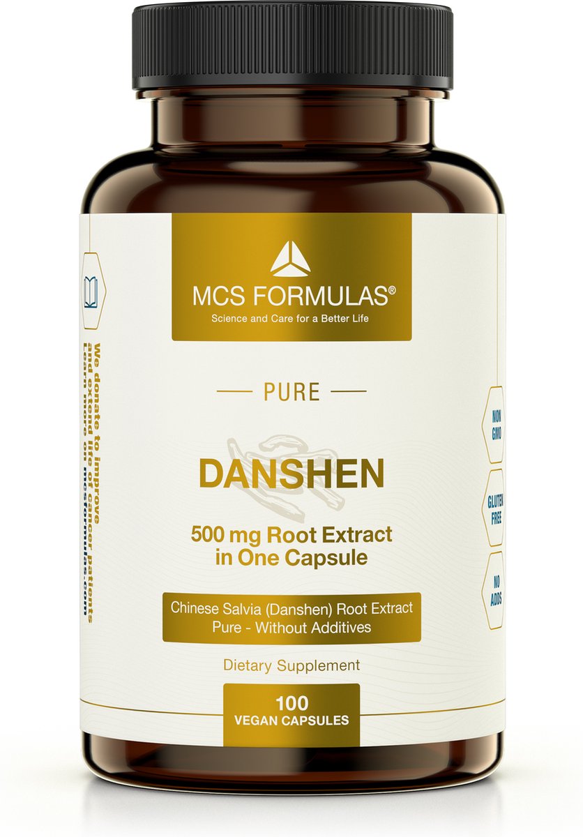 Goedkoopste Danshen - Chinese Salvia root extract , 500mg