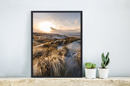 Cadre photo avec poster - Plage - Mer - Scheveningen - Nederland - 30x40 cm - Cadre pour poster