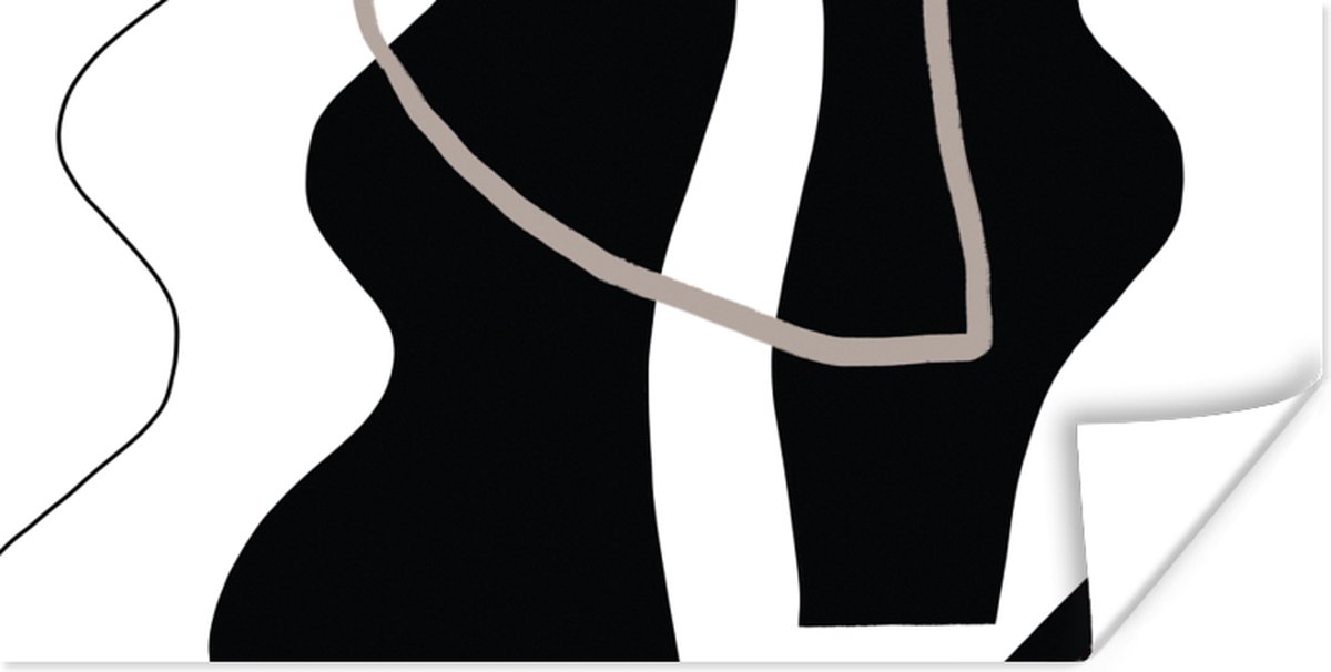 Poster Abstract - Minimalisme - Design - 150x75 cm