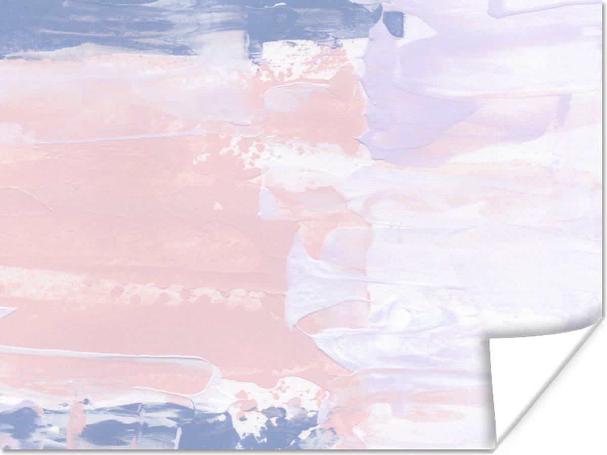 Poster Pastel - Design - Verf - 120x90 cm