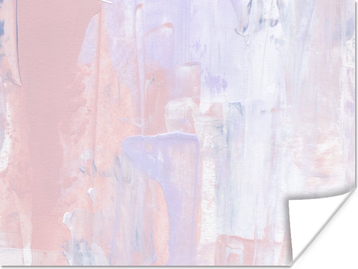 Poster Verf - Pastel - Design - 120x90 cm