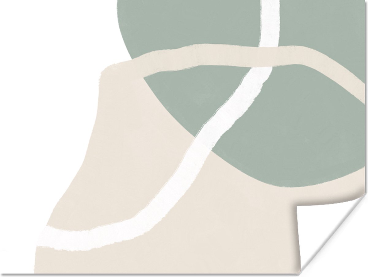 Poster Minimalisme - Pastel - Design - 40x30 cm