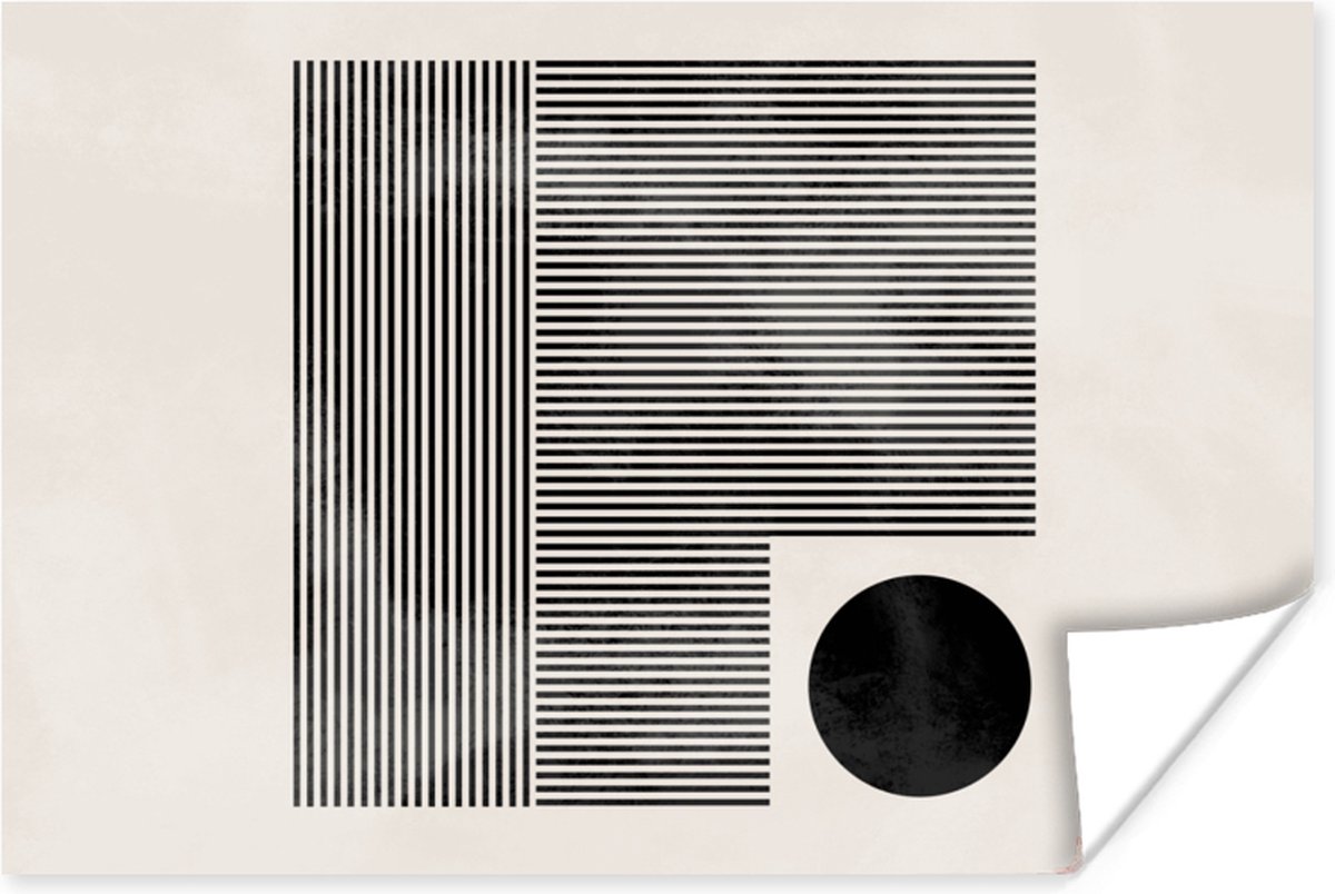 Poster Vierkant - Minimalisme - Abstract - 60x40 cm