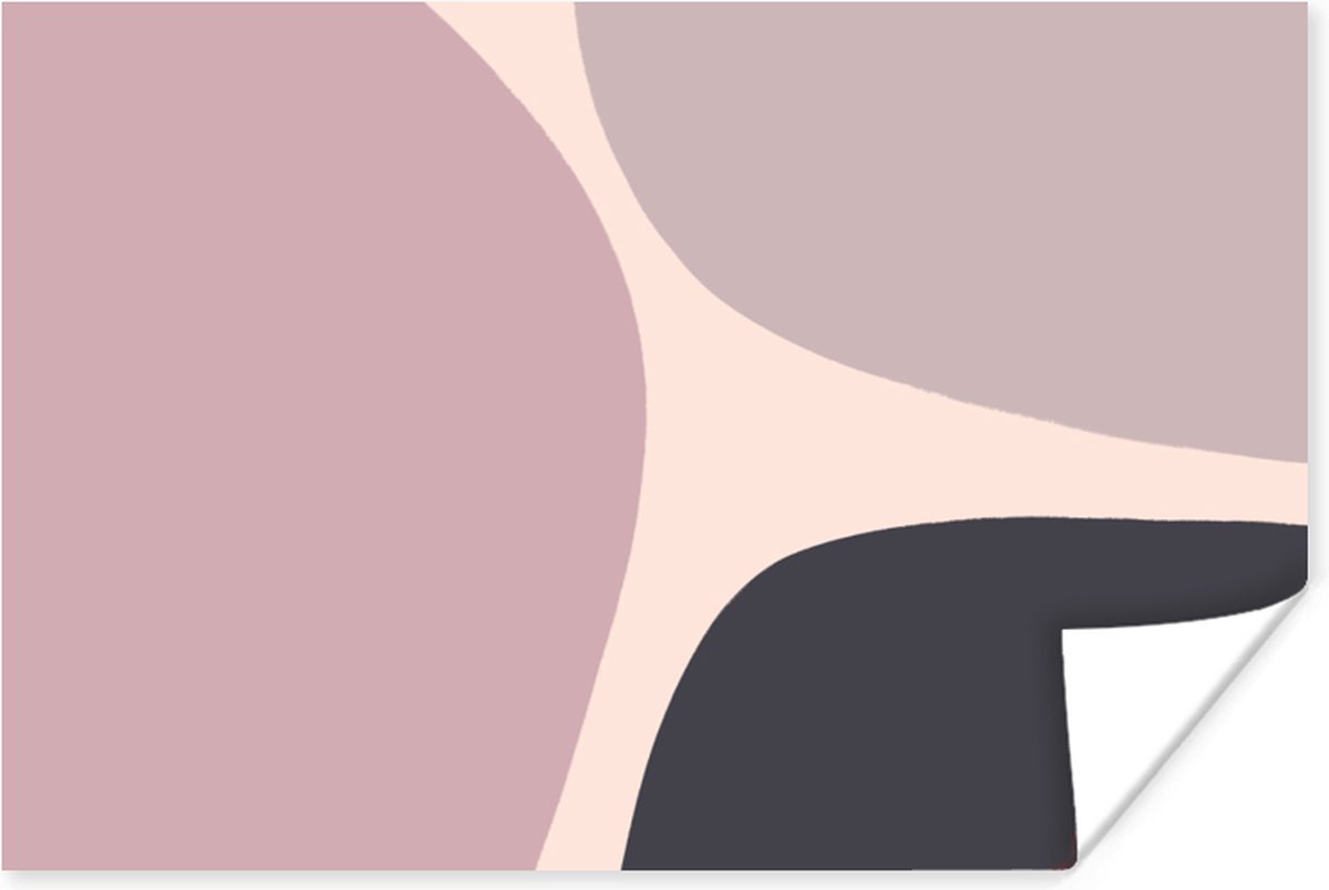 Poster Pastel - Design - Minimalisme - 90x60 cm
