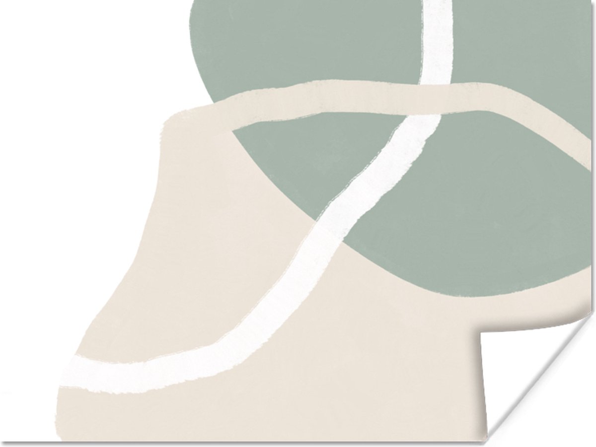 Poster Minimalisme - Pastel - Design - 80x60 cm