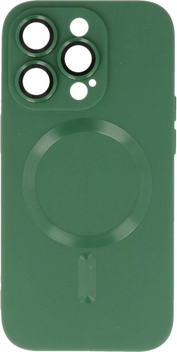 MagSafe Hoesje voor iPhone 14 Plus Donker Groen