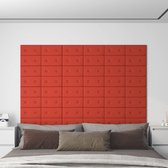 The Living Store Wandpanelen - Trendy - Wandbekleding - 30 x 15 cm - Duurzaam kunstleer