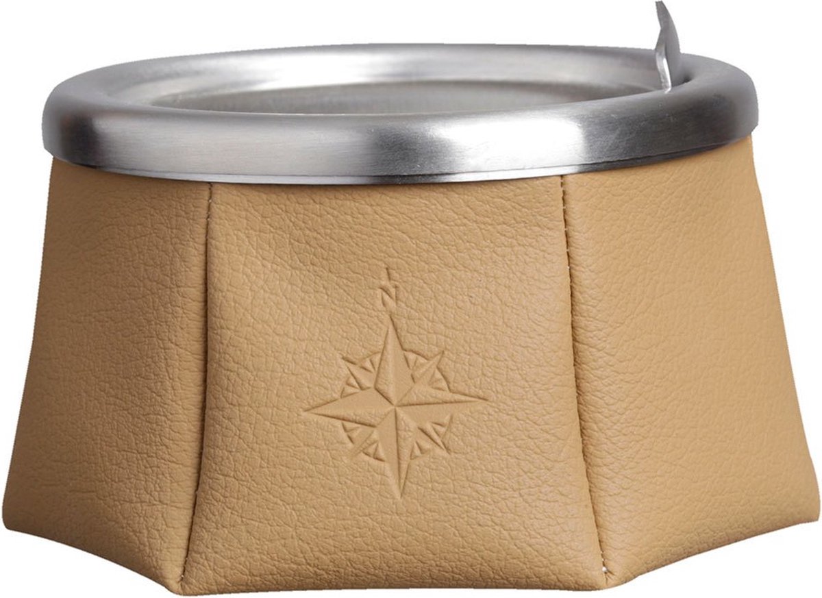 Marine Business Winddichte Asbak Beige 9 x 11.5 cm