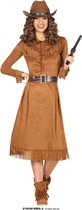 Guirca - Cowboy & Cowgirl Costume - Classy Western Country Lady - Femme - Marron - Taille 42- 44 - Déguisements - Déguisements