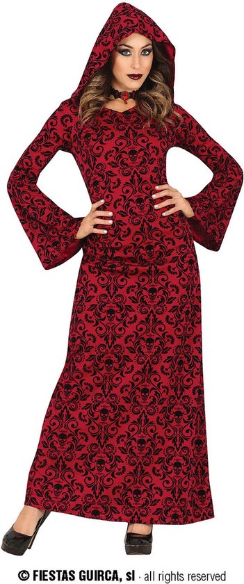 Fiestas Guirca - Red hooded witch dames (S)