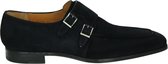 Magnanni 23696 - GespschoenenHeren veterschoenNette herenschoenen - Kleur: Blauw - Maat: 42