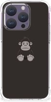 Smartphone hoesje Geschikt voor iPhone 15 Pro Hoesje Bumper met transparante rand Gorilla