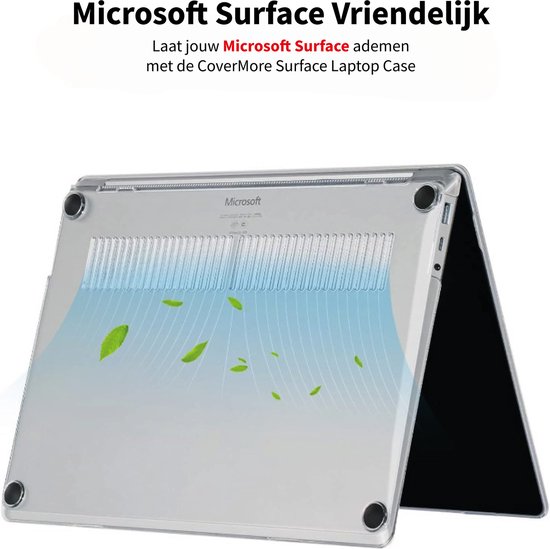 MOSISO Hoesje alleen compatibel met Microsoft Surface Laptop Go 2/1 12,4 inch 2022 2020 Release (modellen: 2013 & 1943), Beschermende Glitter Sparkly Plastic Hard Shell Case Cover, Transparant