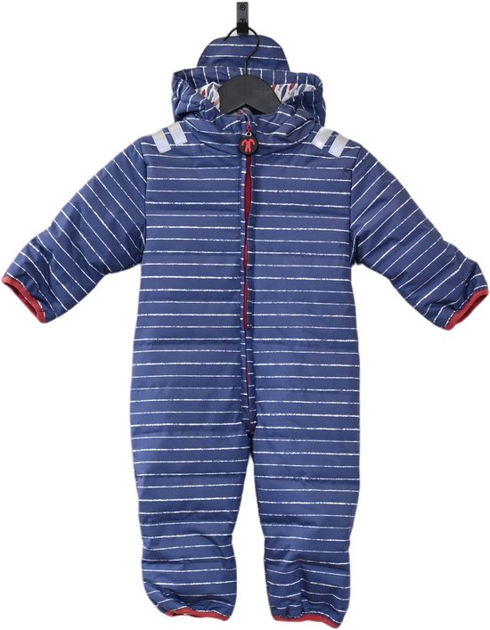 Ducksday - winterpak voor baby - ski - warm - waterdicht - winddicht - unisex - Finn - maat 86