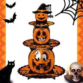 Festivz Halloween Cupcake Stand Decoratie - Halloween Cupcake Stand – Halloween Feestdecoratie - Taartversiering – Decoratie Topper - Halloween