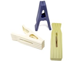 Concorde wasknijpers - 20x - kleurenmix - kunststof - 7 cm