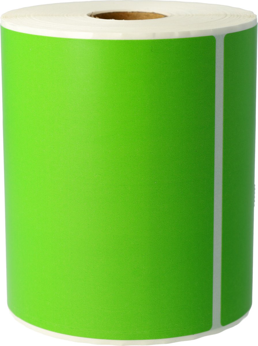 Dappaz Compatible Zebra Label GROEN | 102 x 150mm | 300 Labels per rol | Verzendetiketten DPD - DHL - PostNL - GLS | Kern 25mm | 1 stuk