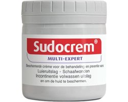 Sudocrem huidbescherming 125 gram Sudocrem - Wit - Creme - Zinkzalf beschermt de huid als ook beschadigde huid