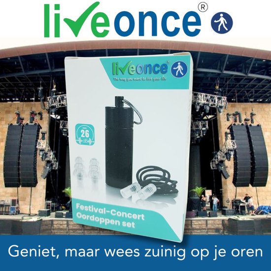 EarPeace Music PRO High Fidelity Oordopjes Festival - Gehoorbescherming Oordoppen voor Muzikanten, Festivals en Concerten - Gepatenteerde Noise Cancelling Oordopjes - Hoge Bescherming 20dB