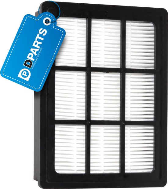 Dparts hepa filter geschikt voor Nilfisk stofzuiger - 1 stuk - voor Power en Select series - Allergy Special Super - P10 P12 P20 P40 - VP300 VP600 VP930 - stofzuigerfilter allergiefilter hepafilter - nr. 1471250500