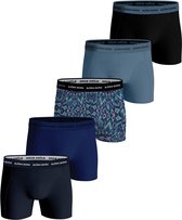 Björn Borg Cotton Stretch boxers - heren boxers normale lengte (5-pack) - multicolor - Maat: S