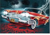 Muscle Car Rood - Auto - Grease - Greased Lightning - Diamond Painting - 50x40 - ronde steentjes