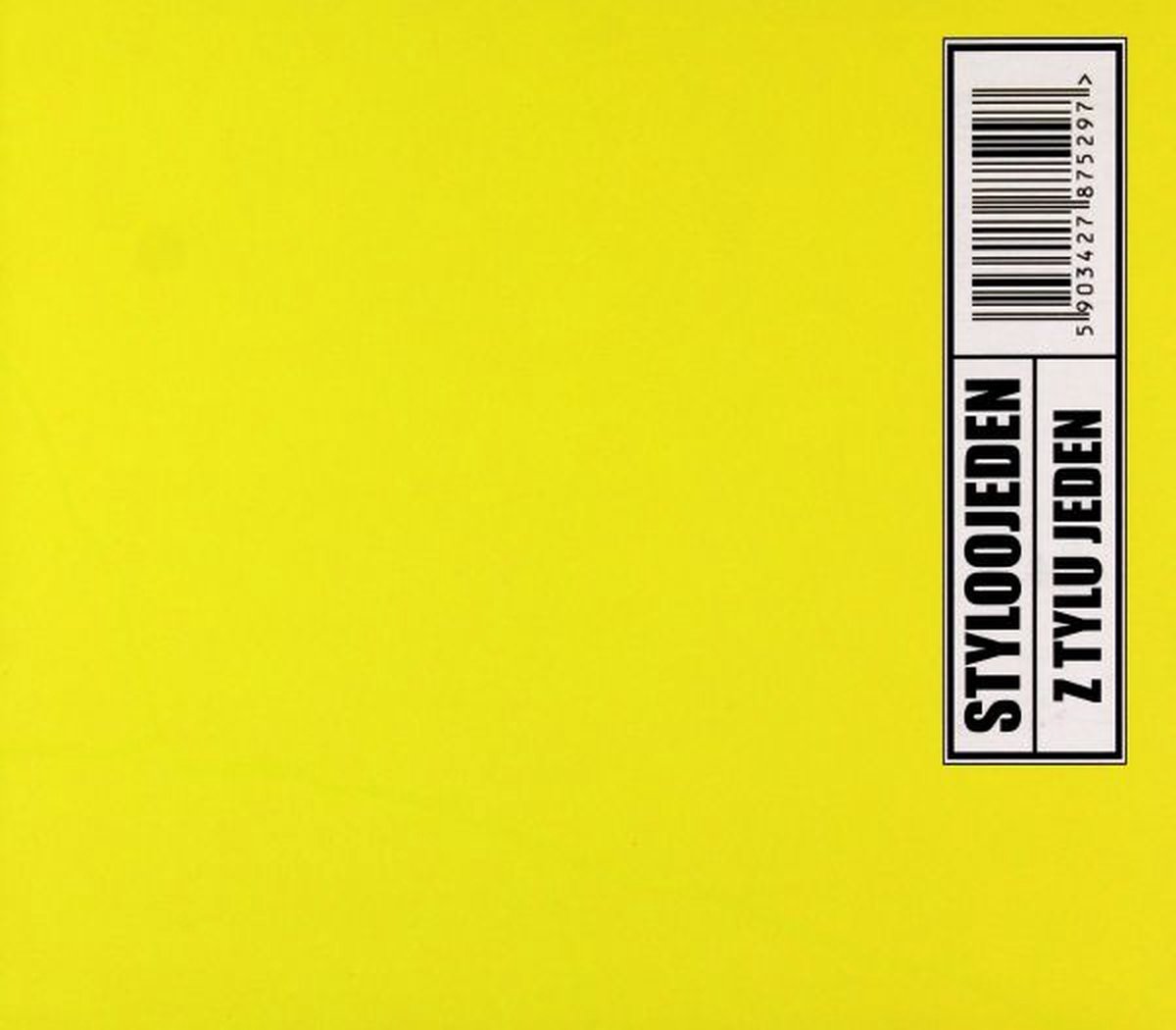 Styloojeden: Z Tylu Jeden (digipack) [CD]