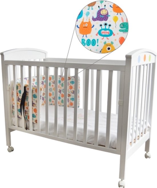 Mobiclinic Baby Bedbumper- Kinder ontwerp - Clip-sluiting